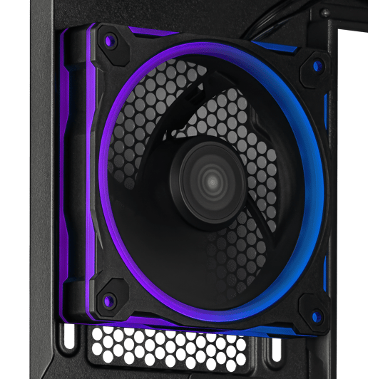 ASUS Prime AP202 ARGB Mid Tower Gaming Case - Black 